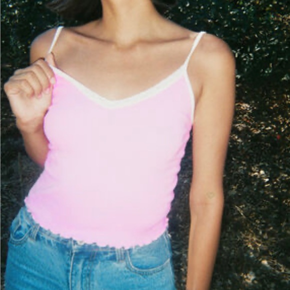 JOHN GALT PINK NICOLETTE TANK - Picture 5 of 5